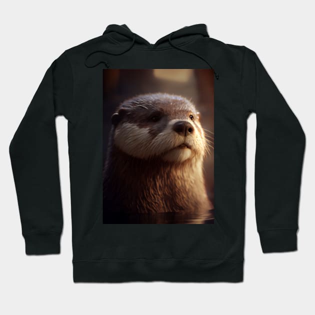 Emmet Otter Hoodie by DigiArtsSpace